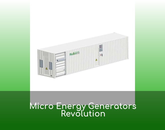 Micro Energy Generators Revolution